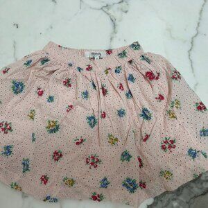 Bonpoint girl's floral skirt